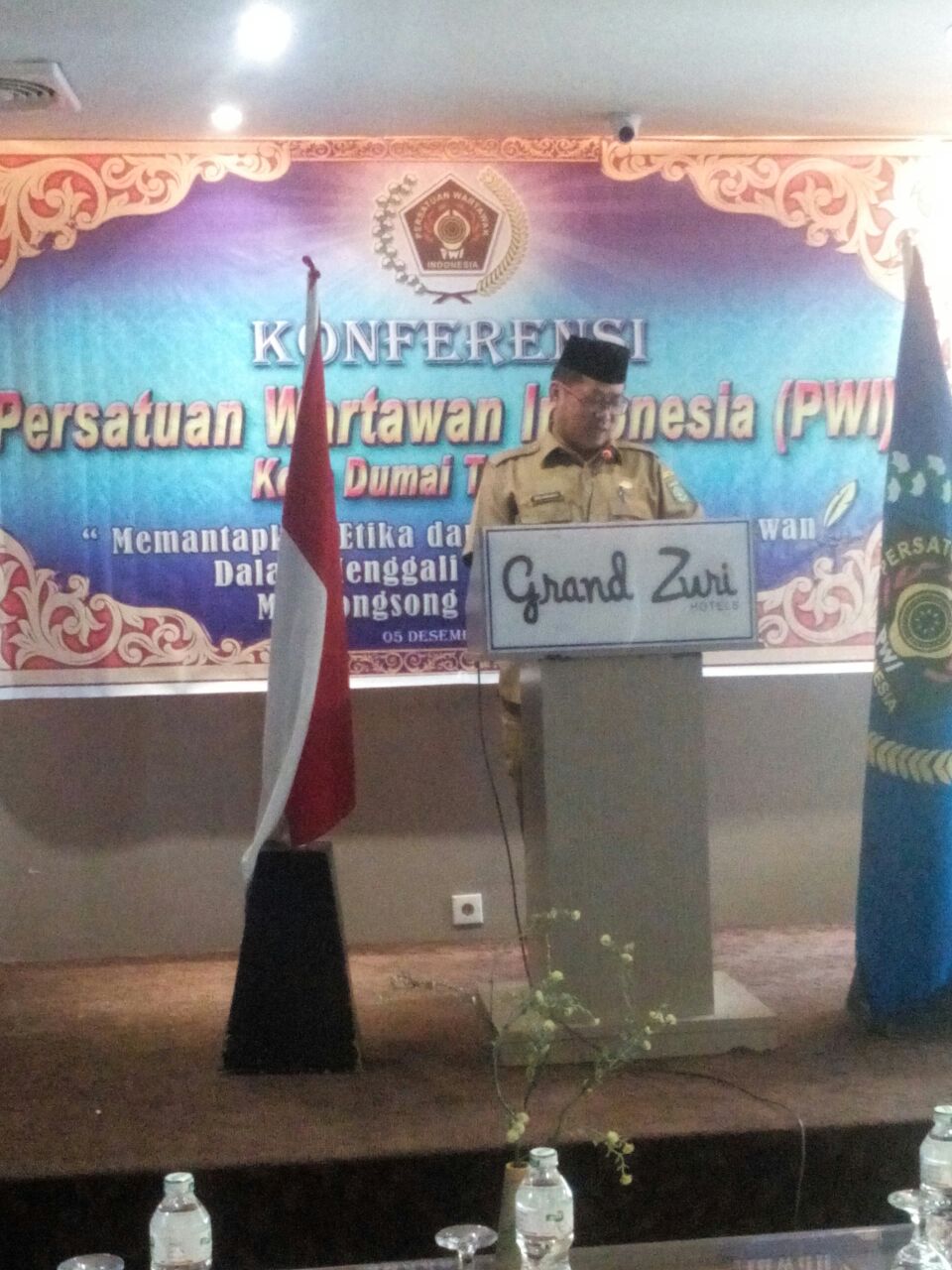 Wakil Walikota Dumai Buka Konferensi Kota PWI Dumai