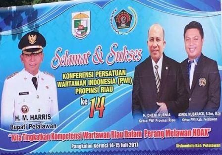 Pelalawan Siap Gelar Konferprov PWI, Asnol : Persiapan sudah 99 Persen