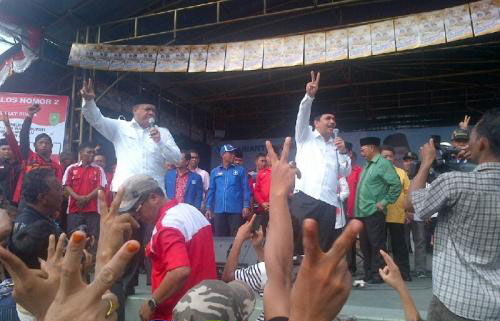Kampanye Akbar Paslon Urut 2, Yopi Ajak Masyarakat Pilih Dirinya