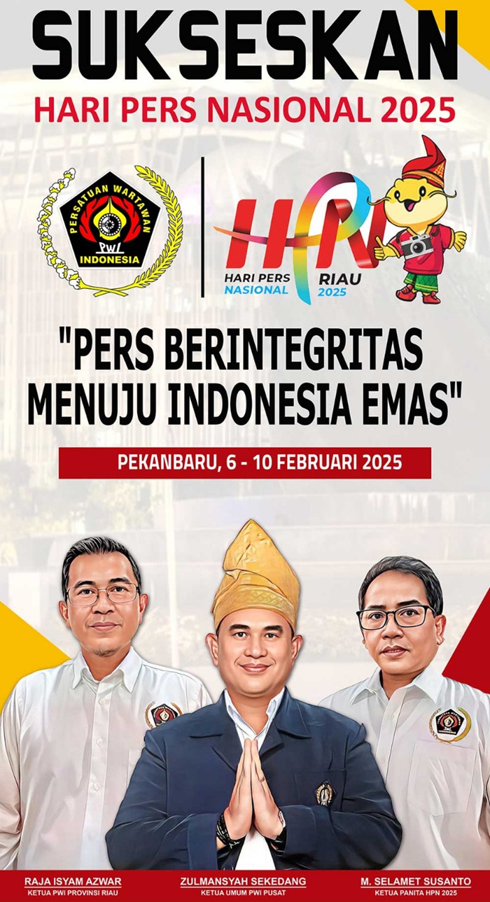 Persiapan Sudah 100 Persen, HPN 2025 di Riau Siap Dilaksanakan