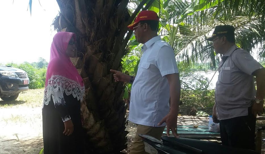 Peletakan Batu Pertama SPAM Durolis, Bupati Undang Wako Dumai dan Bupati Bengkalis
