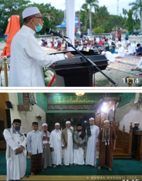 Pemkab Meranti Gelar Sholat Idul Adha 1441 H, Ajak Warga Maknai Moment Idul Adha Dengan Iklas dan  P