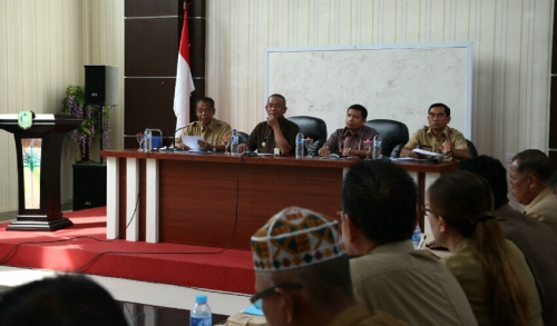 Pejabat Bupati Minta SKPD Meranti Tidak Manipulasi Data