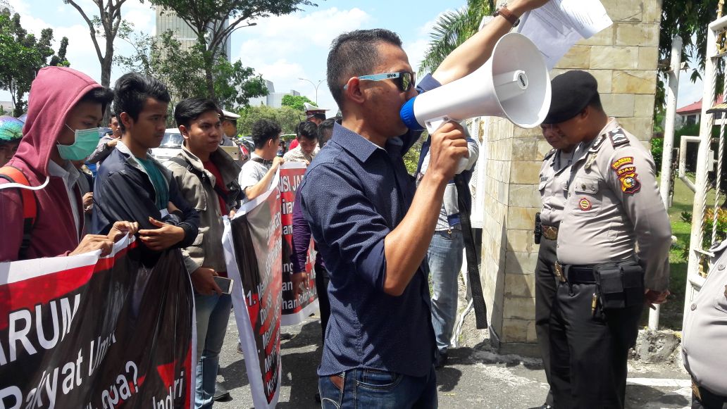 Jarum Desak Kejati Usut Alih Izin HPHTI PT PSPI Ke Sinarmas