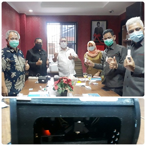 Pastikan Kesehatan Anggota, Fraksi PDI-P DPRD Pekanbaru Lakukan Rapid Tes Covid -19 Berkala