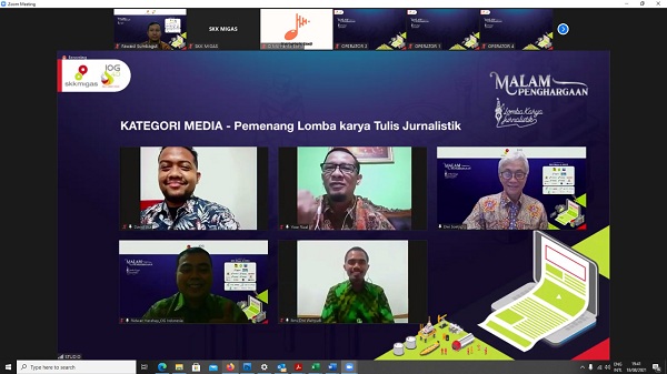 Wartawan Riau Raih Juara II Kategori Media LKTJ SKK  Migas