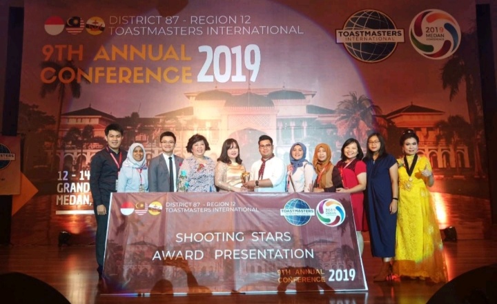 Dua Klub Toastmaster RAPP Raih Penghargaan President