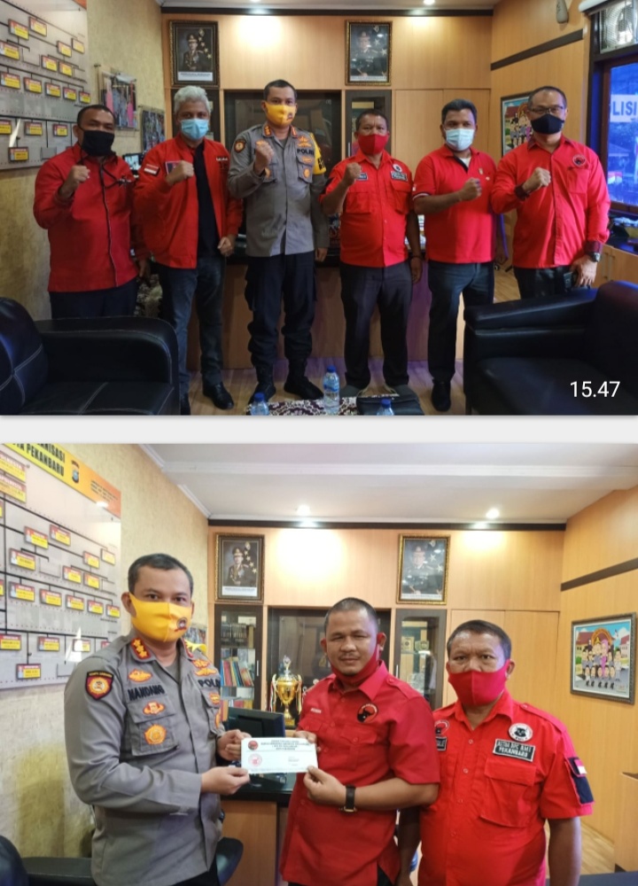 Laporkan Pembakar Bendera, Pengurus  DPC dan Fraksi DPRD PDIP Ramai-Ramai Datangi Polresta Pekanbaru