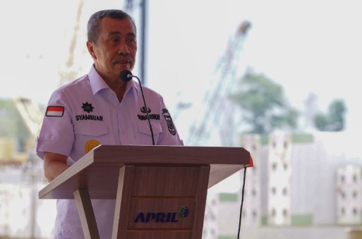 APRIL Bangun Rp33,4 T Pabrik Paperboard, Gubri : Sumbangsih 50 Persen Investasi Riau