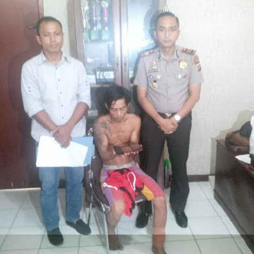 Residivis Kambuhan KO Setelah Timah Panas  Aparat Polsek Bangko Mendarat di Kakinya 