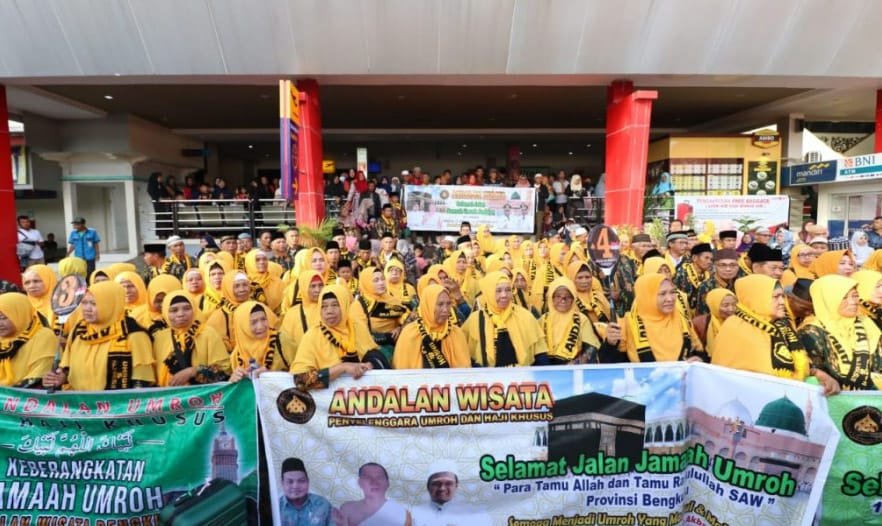Wakil Wali Bengkulu Doakan Jamaah Umroh Andalan Wisata