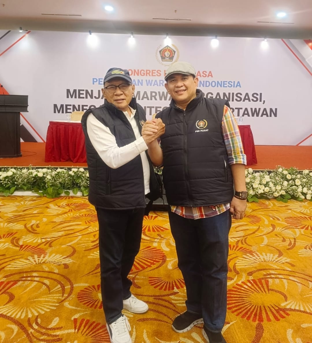 KLB PWI, Zulmansyah Sekedang Terpilih Jadi Ketum Periode 2023-2028
