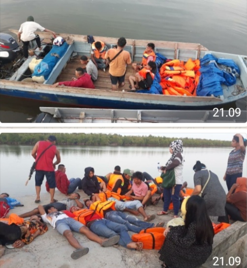 Polda Riau Gagalkan Perdagangan Orang ke Malaysia saat Pandemi Covid-19
