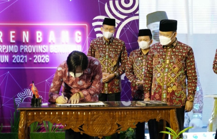 Bahas RPJMD 2021-2026, Gubernur Rohidin Ajak Masyarakat Ikut Andil Bangun Bengkulu Maju, Sejahtera, 