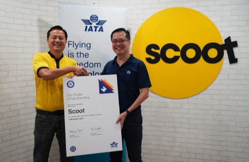 Peroleh Akreditasi, Scoot Gabung ke International Air Transport Association (IATA)    Â 