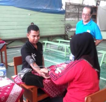  Gereja Metordis Bagansiapiapi Lakukan Pengobatan Gratis