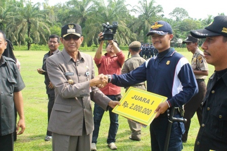 Khasiaruddin Irup HUT Satpam, Terpukau Keprofesionalitas Beladiri