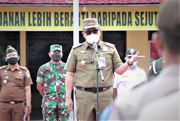 Dairi PPKM Level 3 Covid-19, Bupati Minta Semua Tanggap