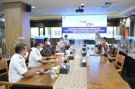 Kemenhub RI Siap Percepat Pembangunan Infrastruktur Strategis Bengkulu