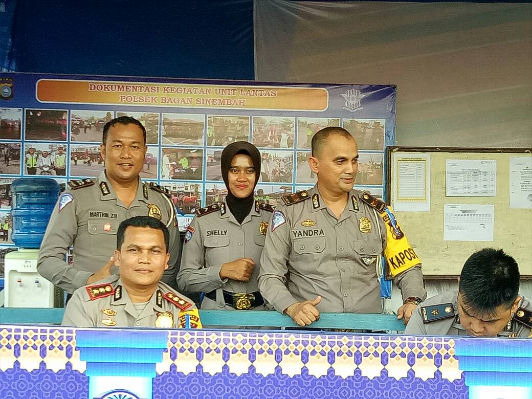Kapolres Rohil Cek Kesiapan Personil dan Kelengkapan Sarana Prasarana Pos Ramadniya