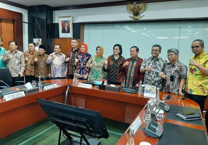 Bupati Irwan Hadiri Rakor Bersama Mentri Keuangan Sri Mulyani Bahas Rencana Pemberian Fasilitas Perp