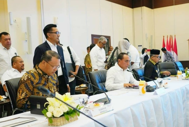 Rakornas,  Gubernur Rohidim Usulkan Konektifitas Bengkulu