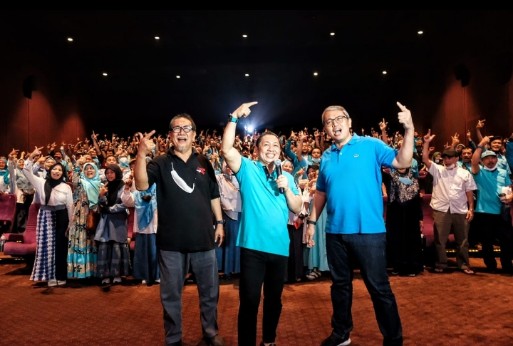 Partai Gelora Gelar Tasyakuran Nobar Film Naga Naga Naga Deddy Mizwar