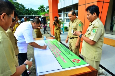 Ini Yang Dilakukan Pemda Inhu Tingkatkan Pelayanan RSUD Indrasari 