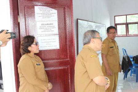 Sekdakab Dan Kadisdik Kab Dairi Pantau Pelaksanaan UNBK Di Tingkat SMP