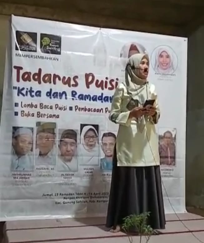 Rumah Sunting Gelar Tadarus Puisi di Ponpes Annizam Darussalam, Kunni Bawa Penyair dan Seniman