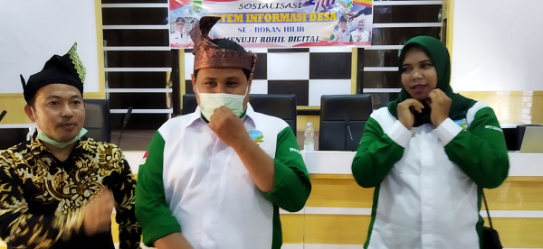 Menuju Rohil Digital, Prawita GENPPARI Riau Sosialisasikan Sistem Informasi Desa