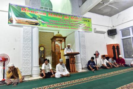 Bupati Halal Bihalal Dimasjid Darul Mukmin Karimun