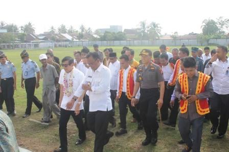 Pemkab Rohil Hibahkan 4 Ha Lahan Pembangunan Rutan