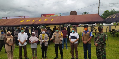 Gandeng Polres dan Kodim 0407, Pemkot Bengkulu Dirikan Dapur Umum Penanganan Covid-19