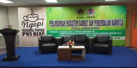 Hari INi, PWI Gelar Ngopi Bersama Sekjen KLHK