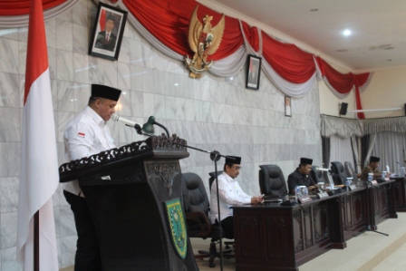 Pisah Sambut Bupati Inhu di Hadiri Petinggi Riau