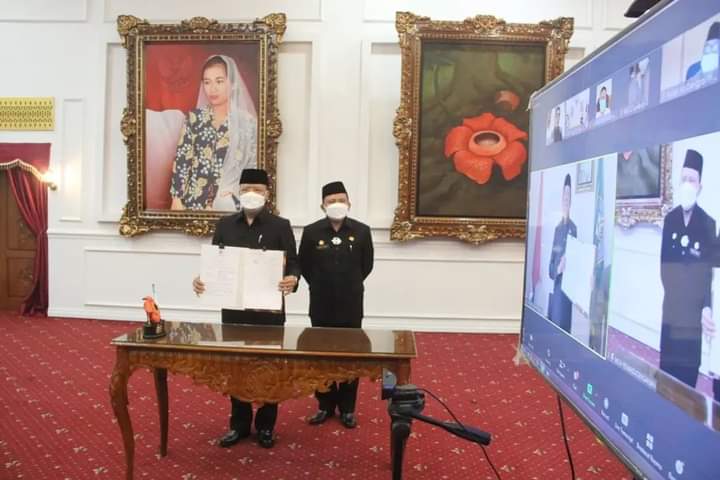 RAPBD-P 2021 Disetujui Jadi Perda