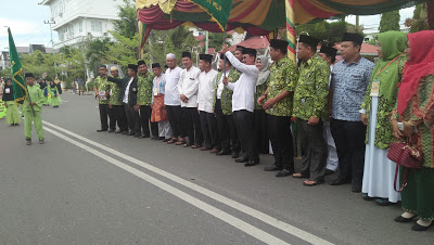 Sambut Bulan Suci Ramadhan, DMI Rohil Gelar Pawai Akbar