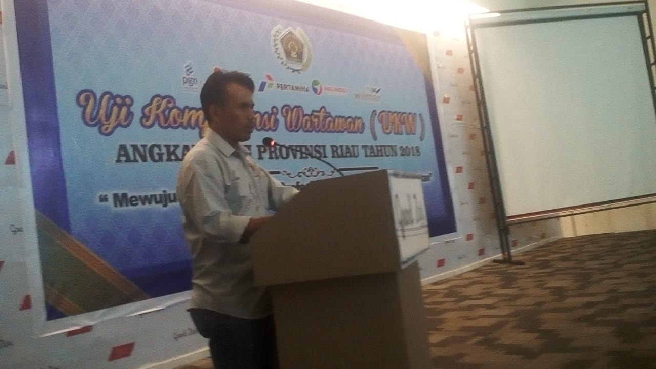 Dilaksanakan di Dumai, 54 Wartawan PWI Riau Ikuti UKW