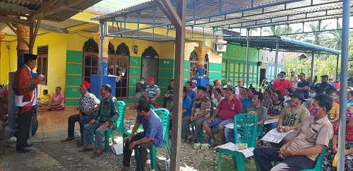 Kampanye di Balai Jaya, Suyatno di 'Ulosi' dan Siap Diantarkan Melanjutkan Kepemimpinan