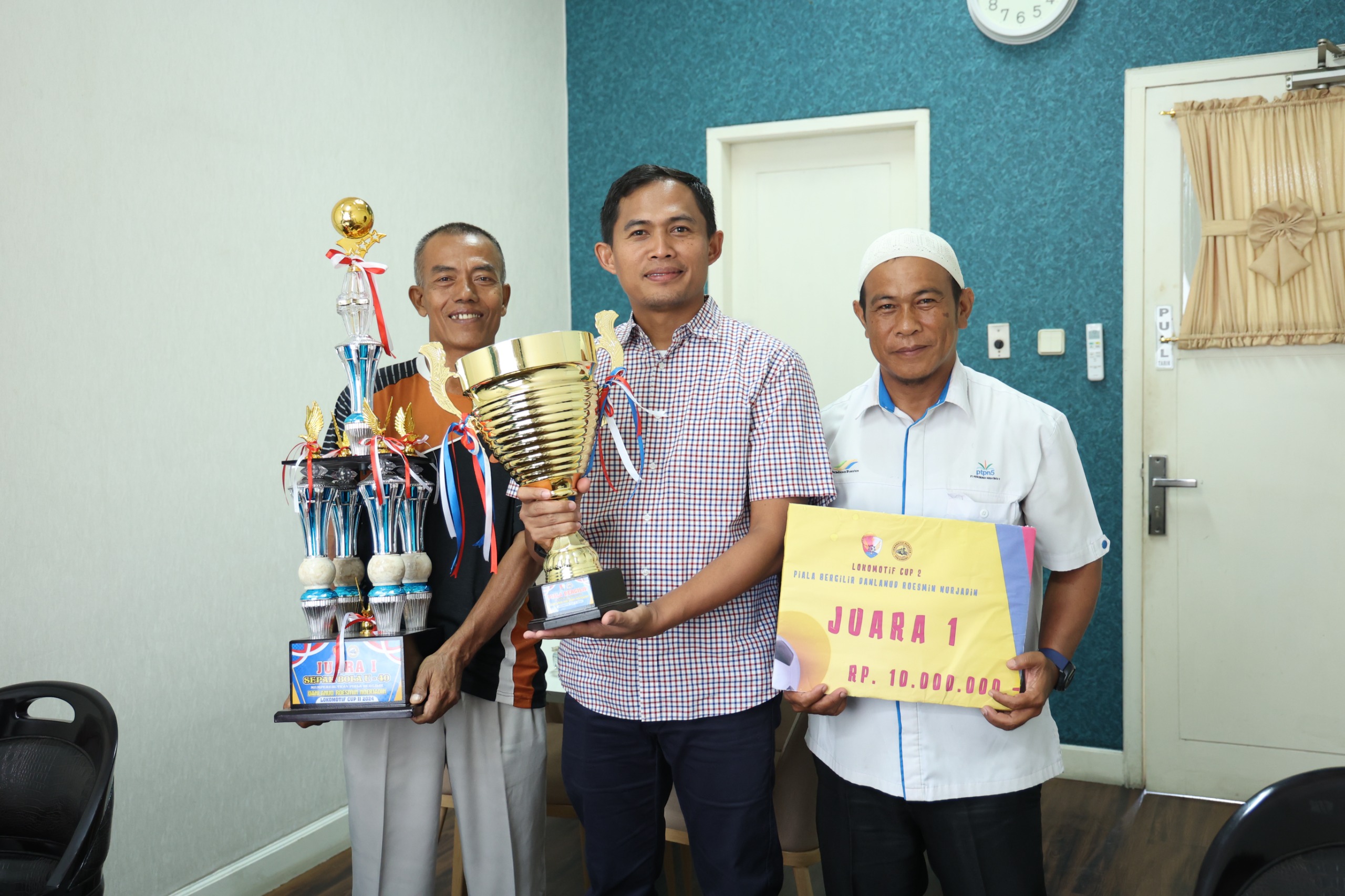 PTPN IV Regional III Juara Lokomtif Cup Lanud Roesmin Nurjadin