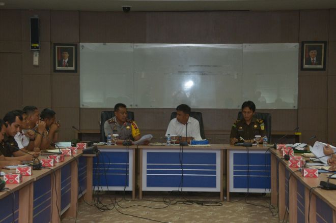 Rapat Kerja, Satgas Saber Pungli Kampar Rinci Tugas dan Wewenang