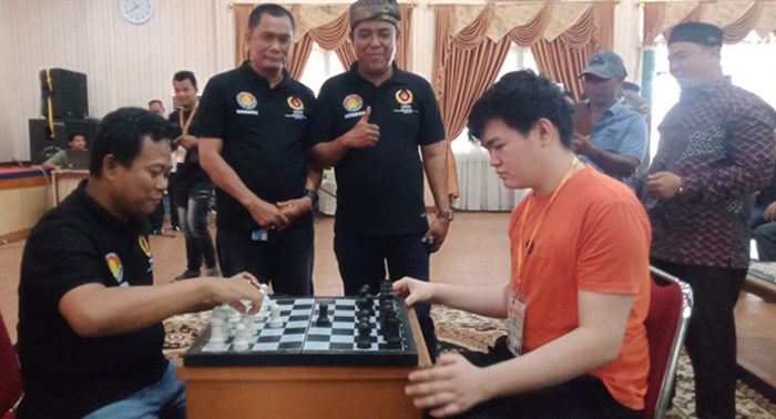 8 Provinsi Ambil Bagian Diajang Open Turnamen Catur KONI Rohil Se-Sumatera 