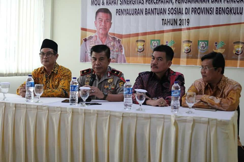 Sigap, Pemprov Dan Polda Bengkulu Tindaklanjuti MoU Kemensos RI Dengan Polri