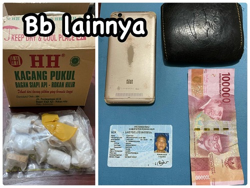 Transaksi Narkoba Melalui Oleh-Oleh Kacang Pukul