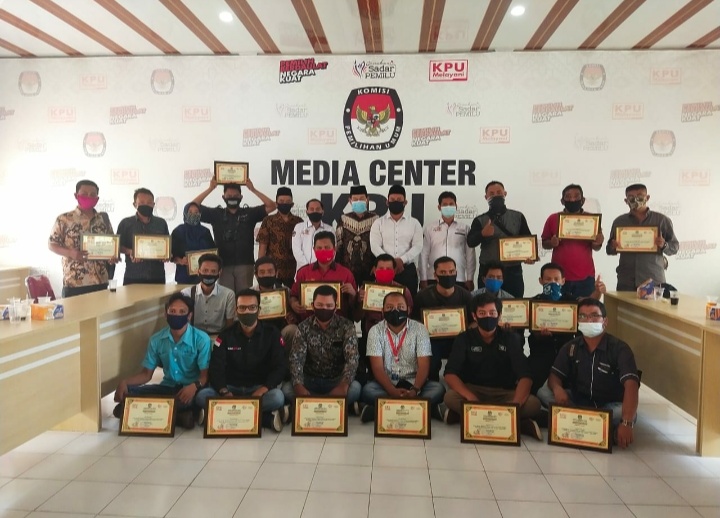 Diikuti 20 Wartawan, KPU Sosialisasikan Tahapan Lanjutan Pilkada