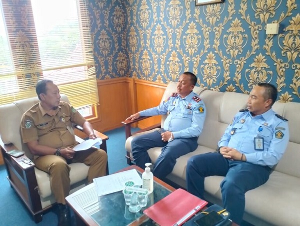 Tindaklanjut MoU, Kalapas Pasir Pengaraian Koordinasi Dengan Kadis Kesehatan