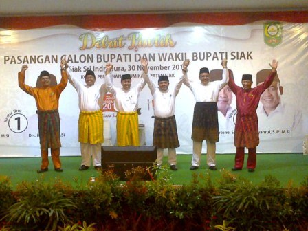  Ini Visi Misi Pasangan Syamsuar-Alfedri, Jika Kembali Pimpin Siak 2016-2021