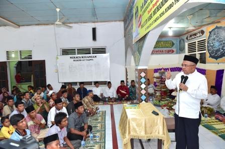  Gubri Hadiri Peringatan Maulid Nabi Muhammad Saw 1439 H di Masjid At-Taqwa Kampar