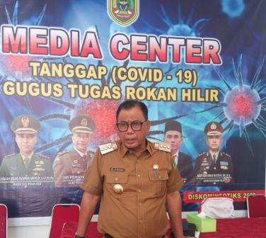 Hari Ini Jalan Protokol Kota Bagansiapiapi Akan Disemprot Desinfektan Dengan Water Canon